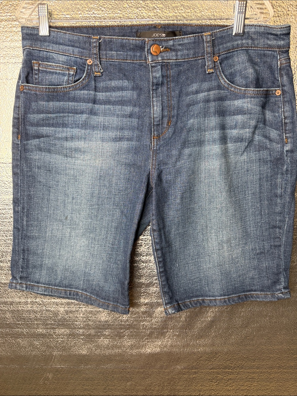 Joe's Jeans Men's Faded Blue Denim Jean Shorts